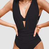 Cassidy | Luxury Sculpting Swimsuit with Deep V-Neck