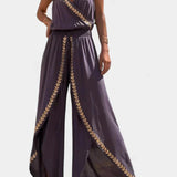 Bree - Dress Mono with Golden Details