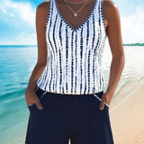 Serenity | Casual V-Neck Swimsuit with Pocket