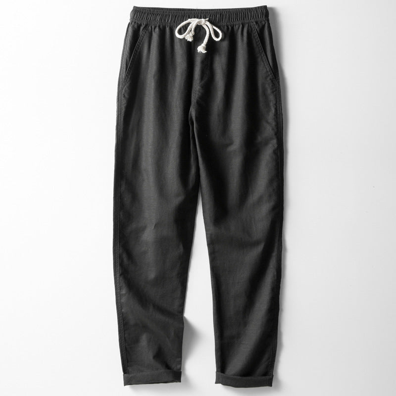 Ralph men's washed cotton drawstring pants, view 5