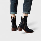 Courtney | Leather Ankle Boots