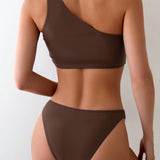 Summer | One-Shoulder Bikini with Ring Detail