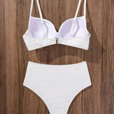 Sienna | High-Support Crisscross High-Waisted Bikini