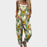 Allison | Sunflower Chicken Overalls