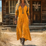 Macy | Vintage-Inspired Long Sleeve Dress