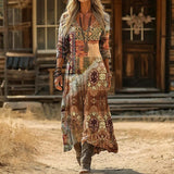 Julie | Vintage-Inspired Long Sleeve Dress