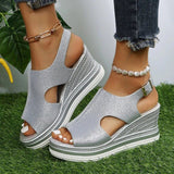 Luna - Relaxed Wedge Sandals