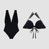 Cassidy | Luxury Sculpting Swimsuit with Deep V-Neck