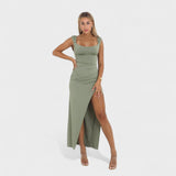 Vanessa | Open Back Maxi Dress