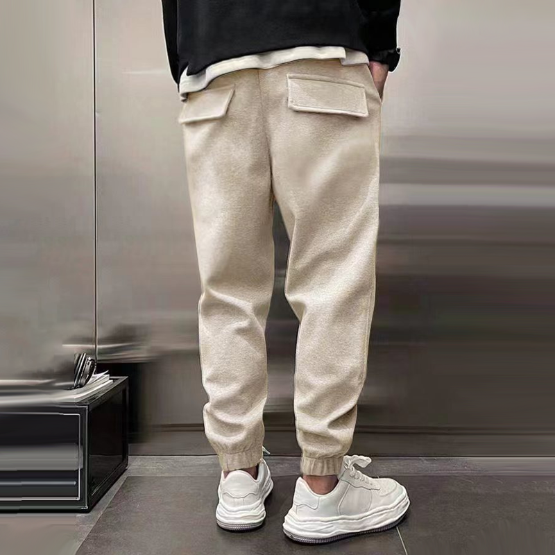 Zacharie men's brushed cuffed joggers, view 11