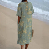 Wendy | Floral Dress with a Charming Peter Pan Collar