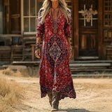 Vanessa | Vintage-Inspired Long Sleeve Dress