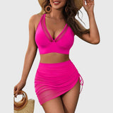 Claire | Tummy Control Bikini Set with Skirt