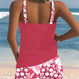 Leslie | Tank Top Swimsuit with Printed Boxer Shorts
