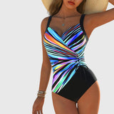 Amber | High-Stretch Swimsuit with Crisscross Front