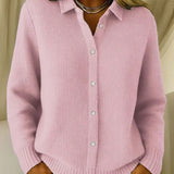 Hannah | Ribbed Knit Cardigan