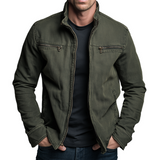 Harold men's vintage cotton field jacket, view 2
