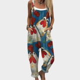 Lucy | Blue Rooster Art Overalls