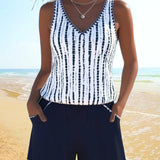 Serenity | Casual V-Neck Swimsuit with Pocket