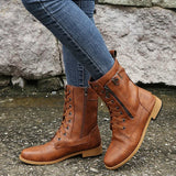 Aurora - Orthopedic Leather Boots