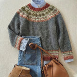 Hannah | Fair Isle Knit Sweater