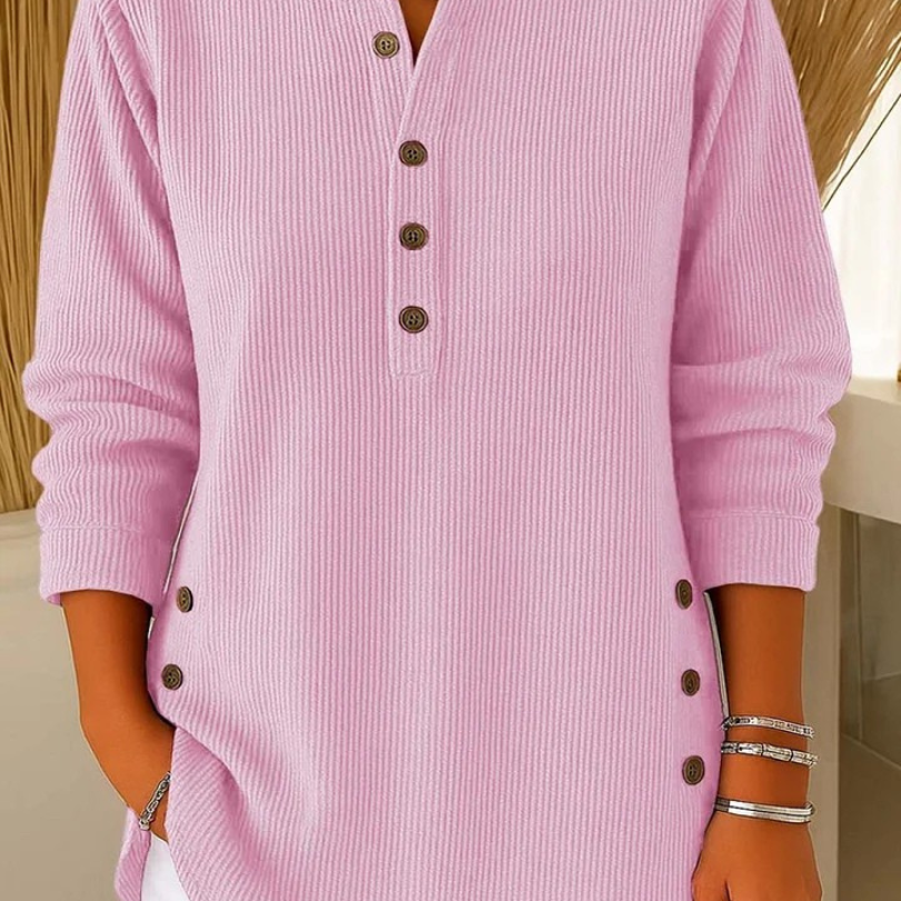 Susan | Henley Button Tunic