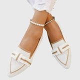 Lainey | Knotted Slip-On Flats