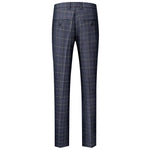 Marty men's windowpane check suit pants, view 2