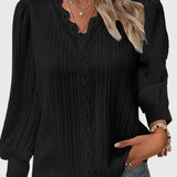 Ruby - Elegant Pullover Blouse