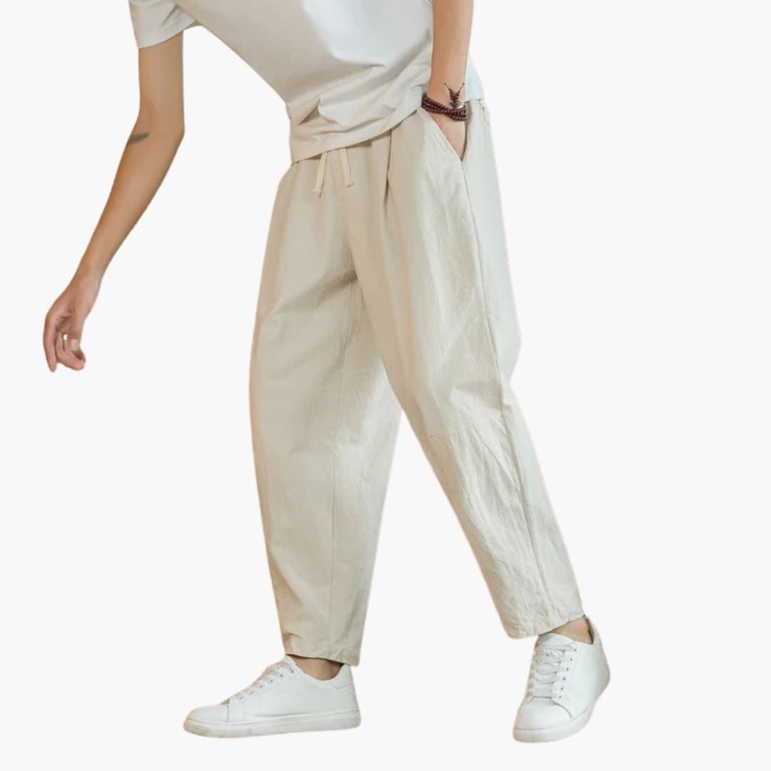 Lance men's loose tapered pants, view 6