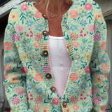 Lily - Women's Vintage Floral Cardigan