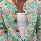 Lily - Women's Vintage Floral Cardigan