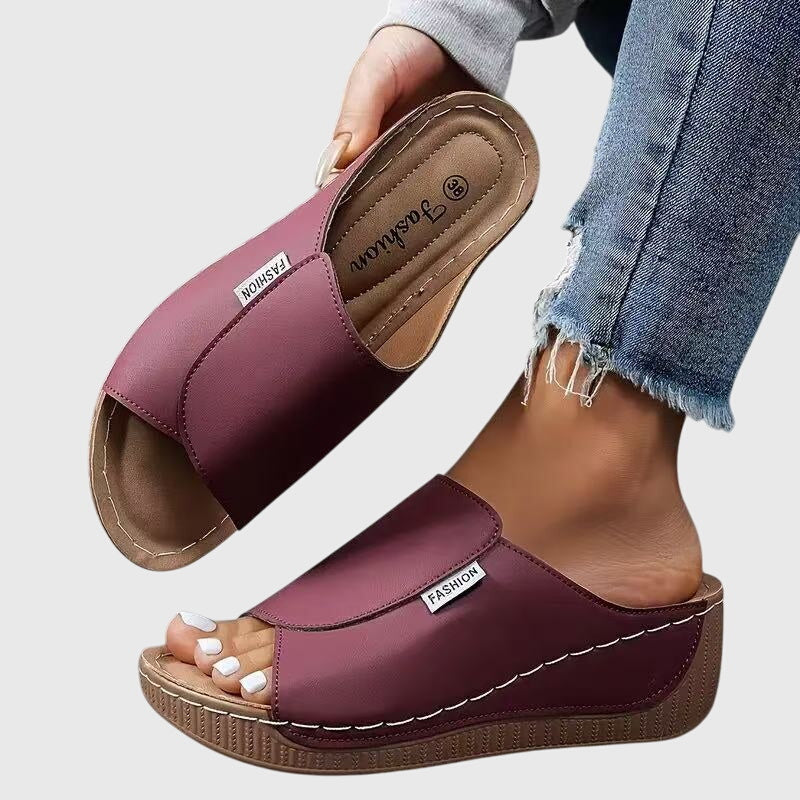 Tara - Orthopedic Wedge Sandals