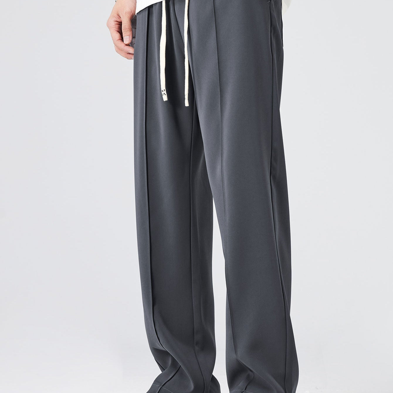 Benoit | Pleated Drawstring Pants