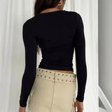 CAROLINE - Women Minimalist Casual Top