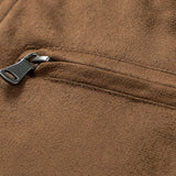 James | Suede Bomber Jacket with Padded Lining