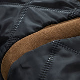 James | Suede Bomber Jacket with Padded Lining