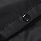 Hudson | Ribbed Trim Baseball Jacket