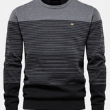 Malcolm | Contrast Striped Sweater