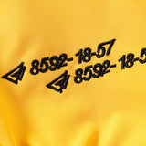 Jensen | Stand Collar Baseball Jacket with Contrast Embroidery