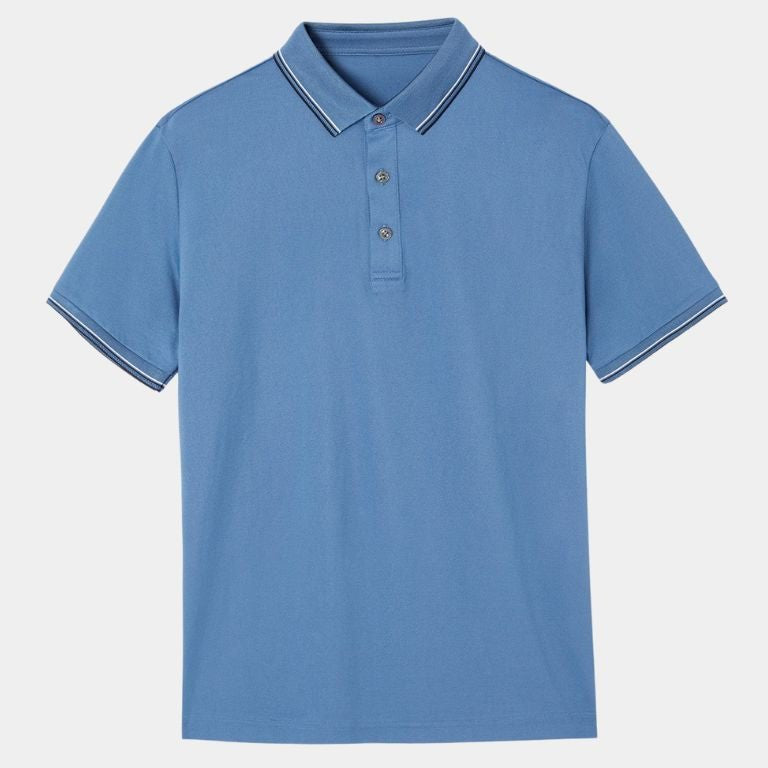Justin | Blue Classic Polo