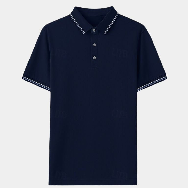 Justin | Blue Classic Polo