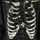 Maeve | Halloween Casual Cat Round Neck Long Sleeve Sweatshirt