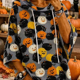 Irene | Halloween-Inspired Hoodie Half Sleeve Hoodie
