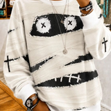 Margot | Halloween-Inspired Print Sweatshirt