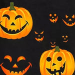 Elsie Black Pumpkin Sweatshirt, detail view