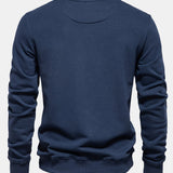 Callum | Fine Knit Crew Neck Sweater