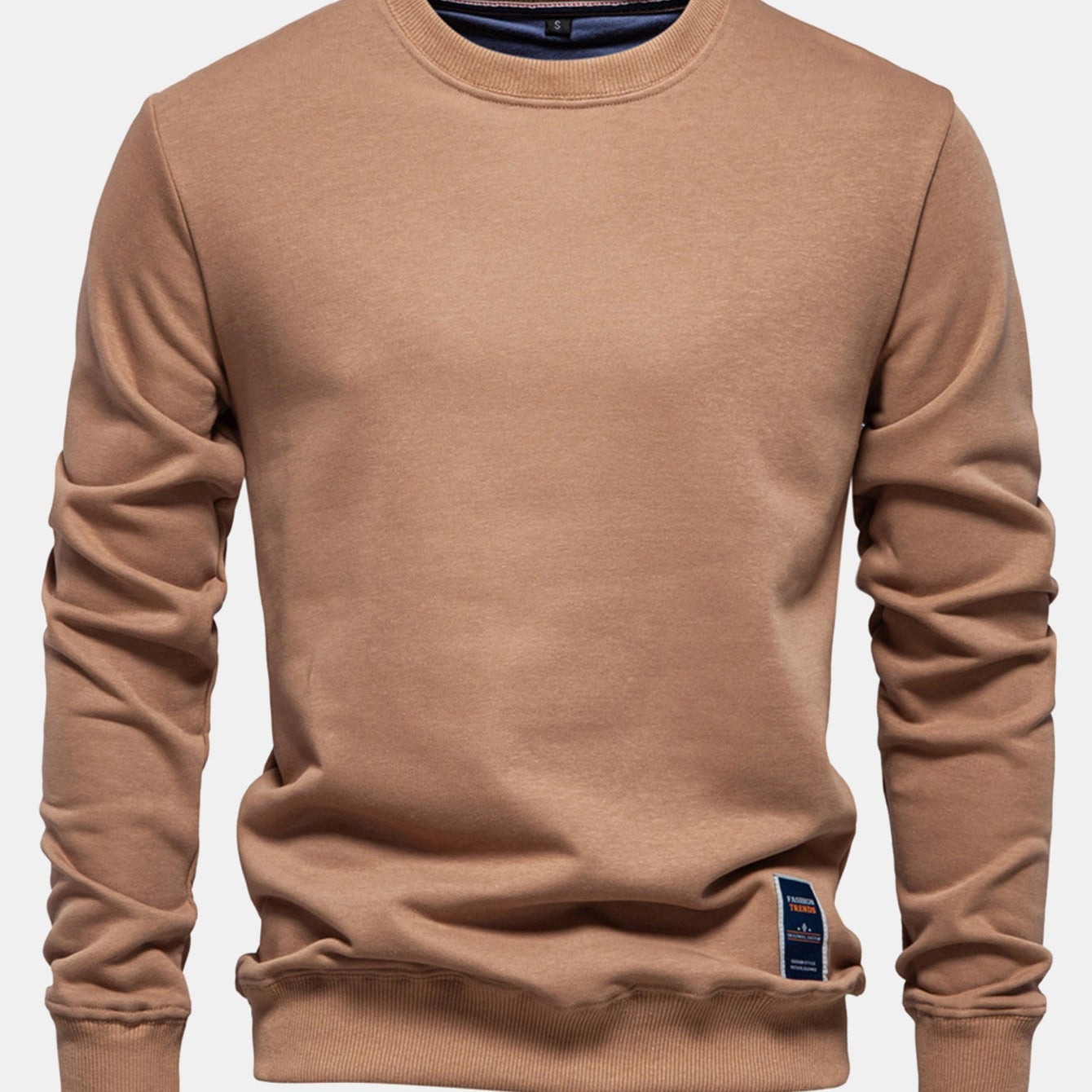 Callum | Fine Knit Crew Neck Sweater