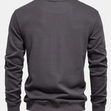 Callum | Fine Knit Crew Neck Sweater