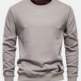 Callum | Fine Knit Crew Neck Sweater